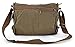 GOOTIUM Canvas Messenger Bag - Vintage Cross Body Shoulder Satchel, Field Tan