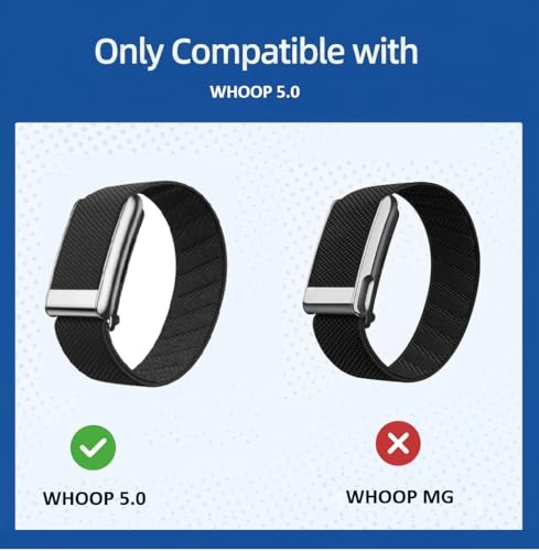 Image of Highgrove Premium Superknit Band Compatible With Whoop 5.0, Soft, Breathable, All-Day Comfort Strap For Gym, Sleep & Daily Wear, Wristband Suitable For Men & Women