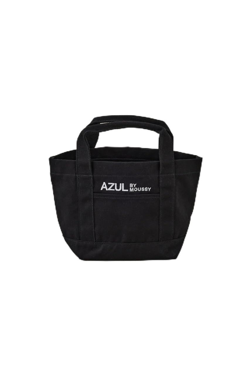 [AZUL by moussy] [アズールバイマウジー] ロゴ 刺繍 ミニ トートバッグ メンズ 251IAB55-0431