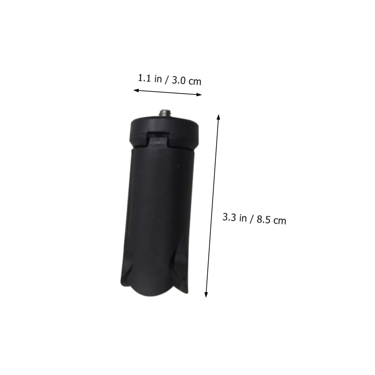 Uonlytech 4 Pezzi Treppiede da Tavolo Pieghevole in Abs, Supporto Smartphone e Fotocamera Attacco 1/4, per Riprese e Streaming