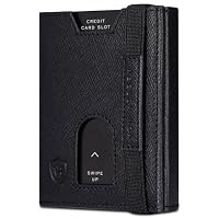 VON HEESEN – VON HEESEN Leder Slim Wallet - Geldbeutel mit RFID Schutz - 