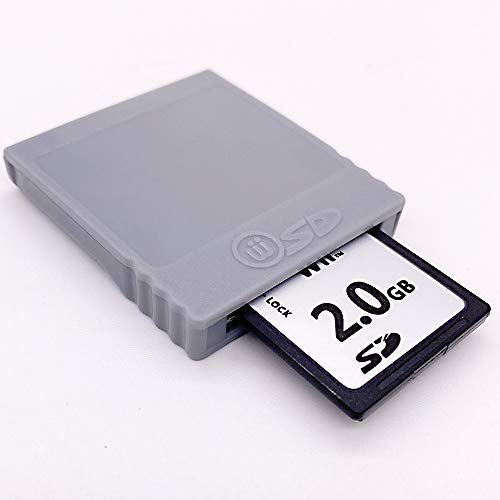 Sinobright SD Card 2GB Wii Standard SD 2G Memory Cards with Card Adapter Reader Converter for Nintendo Wii NGC Gamecube Console