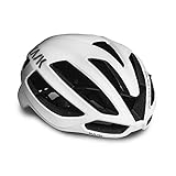 KASK Protone Icon Bike Helmet I Aerodynamic Road Cycling, Mountain Biking & Cyclocross Helmet - White Matt - Medium