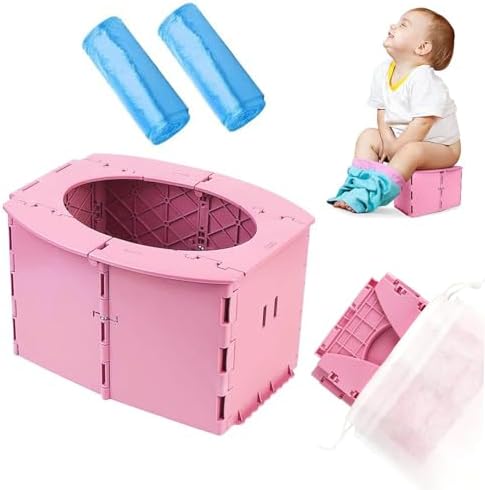 ZHZCJB Portable Potty for Toddler,Travel Potty for Kids，Travel Potty for Car，Apply toCamping, Tourism, Outdoor, Indoor