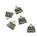 Produktbild Schmuck-Charms 815876 Aktentasche, Handtasche, Handarbeit, Kunst, Basteln, Perlen, Antik-Bronzefarben antique bronze