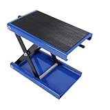 Motorcycle Scissor Lift Jack, Hydraulic Motorcycle Lift, 3.35-13.39 Inch Adjustable Height Foldable, Car Maintenance Tool, for Garage Maintenance