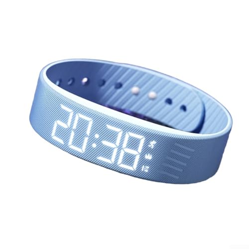 Allthingstore Braccialetto intelligente impermeabile con vibrazione silenziosa sveglia monitor del