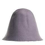 Diamètre : 27 cm Cônes de corps en feutre de laine couleurs pour chapellerie chapeaux et capuches (gris clair)