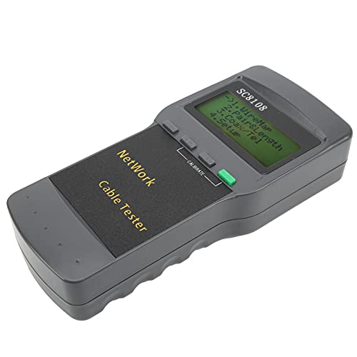 Yctze Kabeltester SC-8108 Internet-Kabelprüfer RJ45 Internet-Durchgangstester Telekommunikationsprojekte Ethernet-Kabeltester-Tool Industrie & Wissenschaft/Testen, Messen & Prüfen/ Yctze Kabeltester SC-8108 Internet-Kabelprüfer RJ45 Internet-Durchgangstester Telekommunikationsprojekte Ethernet-Kabeltester-Tool Industrie & Wissenschaft/Testen, Messen & Prüfen/