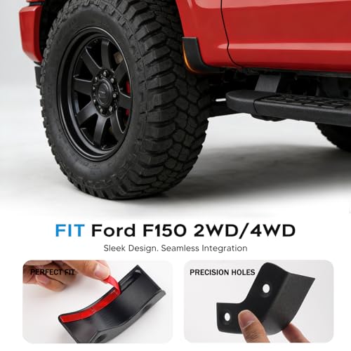 Image of Sunsdrew Mud Flap Delete for Ford F150 2WD /4WD 2021-2026
