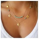 El collar de disco Bohemia se adapta a una gran variedad de ocasiones. Puedes asistir a fiestas, bodas, citas y a la vida diaria, o dárselo a tus amigos como un bonito regalo.