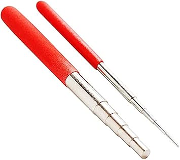 Wire Looping Wrapping Step Mandel Steel Round Bead Working Loop Jump Ring Metal Jewelry Forming Tool with 2pcs and 10 Sizes