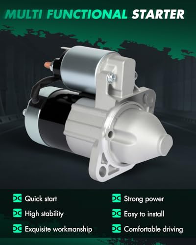 Image of SCITOO Starters Compatible for HYSTER S-25XL S-25XM S-35XL S-40XL S-40XM S-45XM S-50XM S-55XM S-60XM S-65XM Yale Various Models F2 /FE /VA Engine 98-On SMT0214