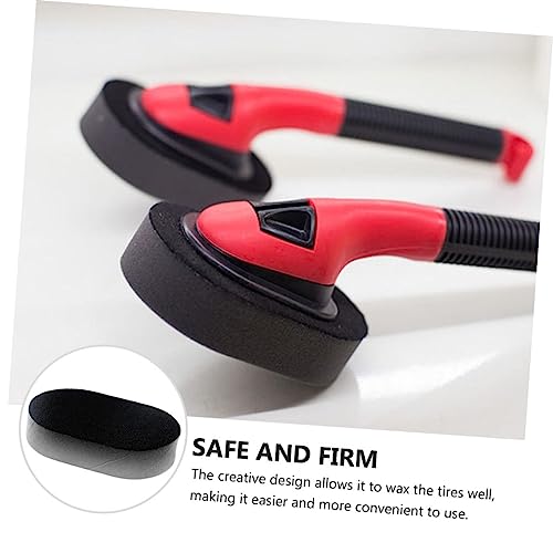 Vaguelly Esponjas De Limpeza De Carro Aplicador De Aperto De Pneu Esponjas Para Limpeza De Cera De P