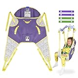 EZ Assistive Children Patient Lift Sling, Dreamy Cloud Printed Transfer Sling for Child, Adjustable Medical...