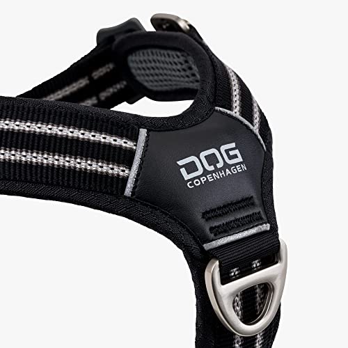 DOG Copenhagen Hundegeschirr - Comfort Walk Air Version 2 - Brustgeschirre für Hunde, Black, M