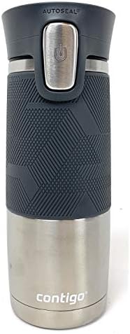 Contigo Autoseal 2 Pack Thermal Travel Mugs 16oz/473ml Grey/Turquoise