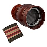 YOSADIER 1 juego Taza de Moxibustión Doble Capa Herramienta Práctica para Moxibustión y Scraping para Uso Doméstico y de Salud