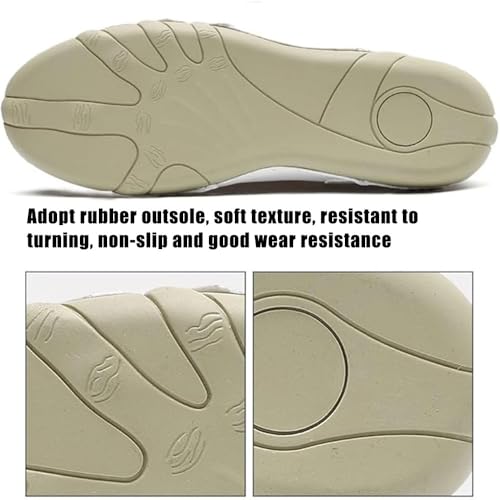 Nevova Orthopedic Shoes for Men & Women, Arch Support Slip-On Walking Shoes, Waterproof Barefoot Leather Sneakers4