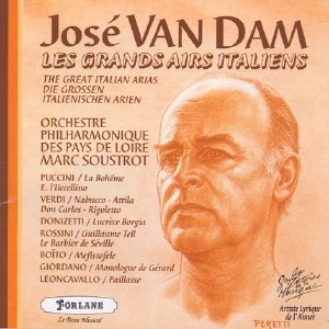 Grands Airs Italiens [Audio CD] Van Dam, Jose and Marc Soustrot
