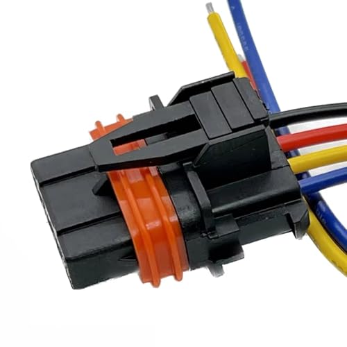 Connecteur de bobine d'allumage étanche pour réparer le faisceau auto 4 broches - 4