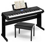 Keyboard Sheet Music Stand with 2 Music Book Clip,Compatible with Yamaha PSR/YPT/KB/P/DGX Series