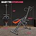 BODY RHYTHM Squat Machine for Home Gym, Squat Assist Trainer, Rowing Machine for Full Body Workout, 220 LBS Loading Capacity (Black)
