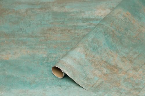 d-c-fix pellicola adesiva metallica acciaio ossidato 45 cm x 1,5 m – pellicola decorativa lavabile e autoadesiva per cucina, armadio, tavolo & davanzale – brillante & resistente