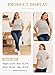 Eytino Women Plus Size Sweater Short Sleeve Crew Neck Striped Pullover Tops 2026 Summer Trendy Outfits,2X Apricot