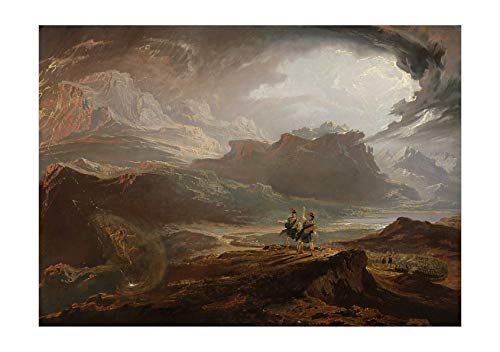 Spiffing Prints John Martin Macbeth - Small - Matte - Framed