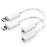 ❄️【Plug and Play】: keine zusätzliche Software erforderlich, einfach einstecken und die Klangqualität Ihres iPhones genießen. Genießen Sie Ihre Musik oder Filme mit Auto-/Heim-Stereoanlagen und Original-Kopfhörern in Szenen wie Reisen, Fitnessstudio, Büro und anderen Aspekten des täglichen Lebens.