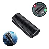PinPle Voice Recorder, Revolutionary Digital Mini Audio Sound Recording Device with Password Protection, Strong Magnetic Adsorption, Zero Noise,365 Days Standy, One Button Recording or Saving (Black)