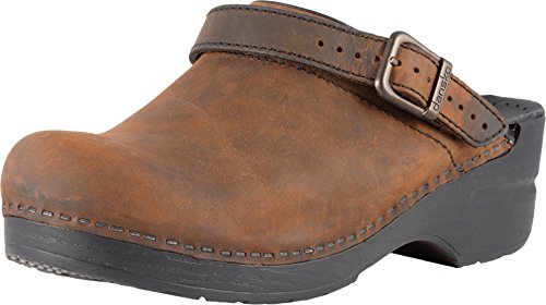 Dansko Ingrid chausson mixte sabot cuir confortable sabot de travail anatomique