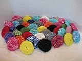 Crocheted Dish Scrubbers, Scrubbies - Set of 4 - various colors