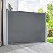Produktbild empasa Seitenmarkise Start 2.0 Sichtschutz Sonnenschutz Windschutz Markise ausziehbar für Garten, Balkon und Terrasse, mit Standfuß, Farbe:anthrazit, Größe:160 x 300 cm