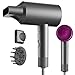 Produktbild Fön Ionen Haartrockner Föhn Leicht 2000W 3 Temperatur und 2 Windgeschwindigkeiten Mit 1 Diffusor und 1 Stylingdüse für Zuhause