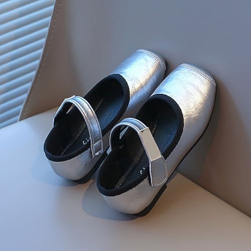 Girls Mary Jane Shoes Toddler Little Girls Dress Shoes Ballet Flat𝐬 for Wedding Part𝐲 School Slide Sandals for Kids4