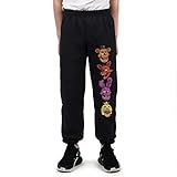 Boys Five Nights At Freddy's Video Game Black Sweatpants-M
