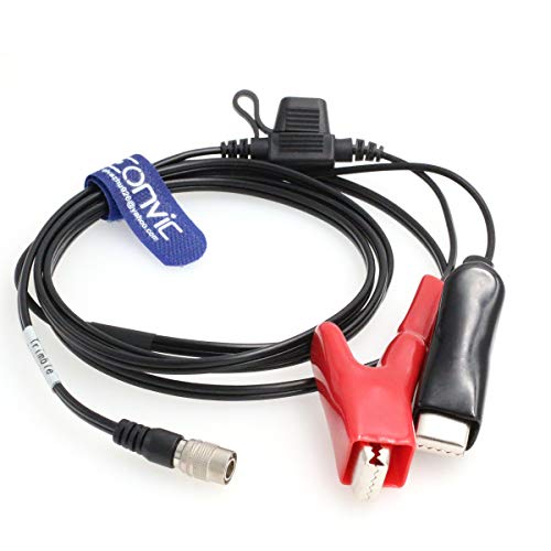 Eonvic Hirose 4 Pin 12v Power Cable for Trimble 5600 Total Station Geodimeter GPS,Robot,Focus