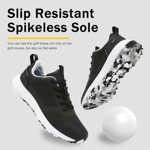 Image of ULTIANT Women Golf Shoes Spikeless Waterproof Golf Sport Sneakers Size5-10