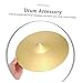 BIUDECO Brass Cymbal Replacement for Drum Set Lightweight Percussion Accessory Easy to Install with Fine Workmanship for Drummers and Jazz Musicians