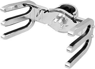 Reborn Pro1 Quick Release Wakeboard Rack, 2.5" Clamp with Rubber Collars can fit 1 3/4" - 2 1/2" Round Tubes.Polished Or Black Coated Finish.A 3-Year Warranty is Included.
