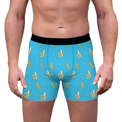 Aueyan Mens Teens Boy Underwear Funny Boxers Unique Boxer Briefs Short Leg3