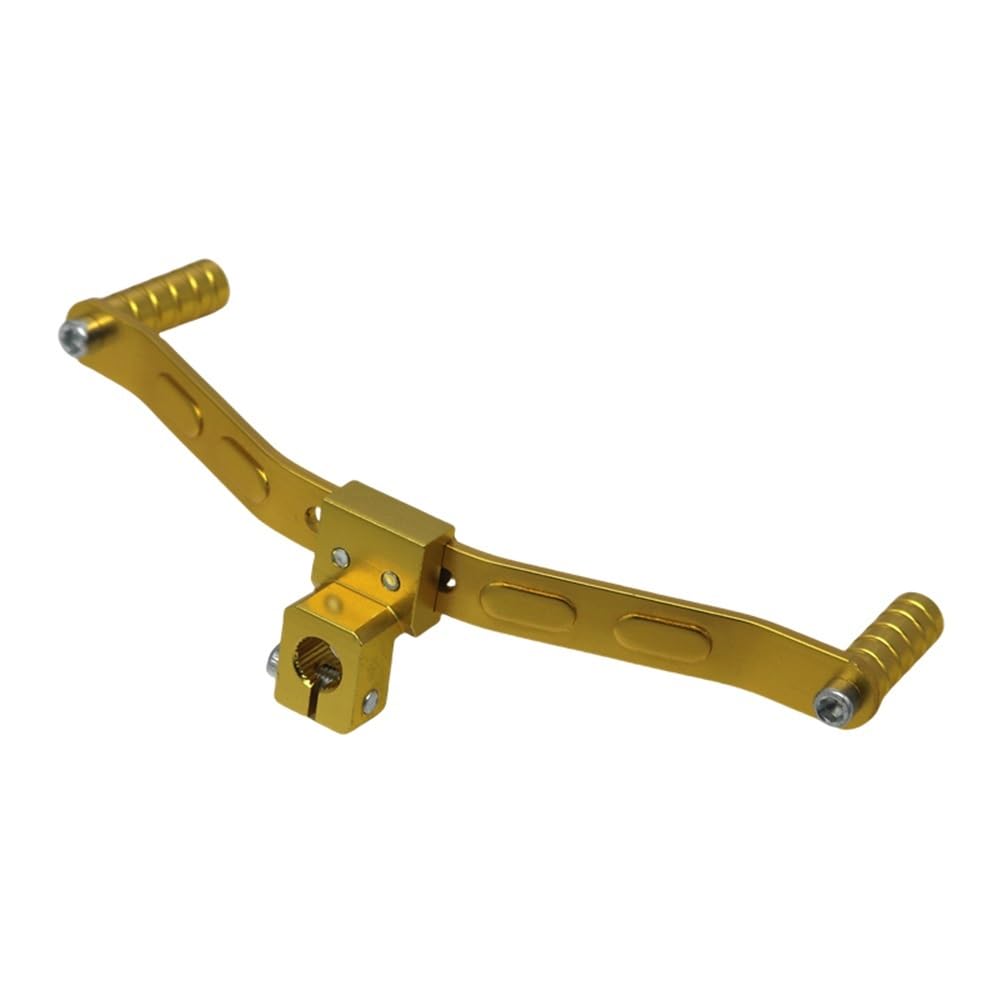 VLFQBDJTY Gear Lever Motorcycle Parts Aluminum Dual Ways Gear Shift Lever Footrest Pedal Shifter Motorbike Scooter Accessories