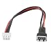 uxcell RC 2S Lipo Battery 3Pole JST-EH Balance Charger Cable Adapter Extension Lead 22cm