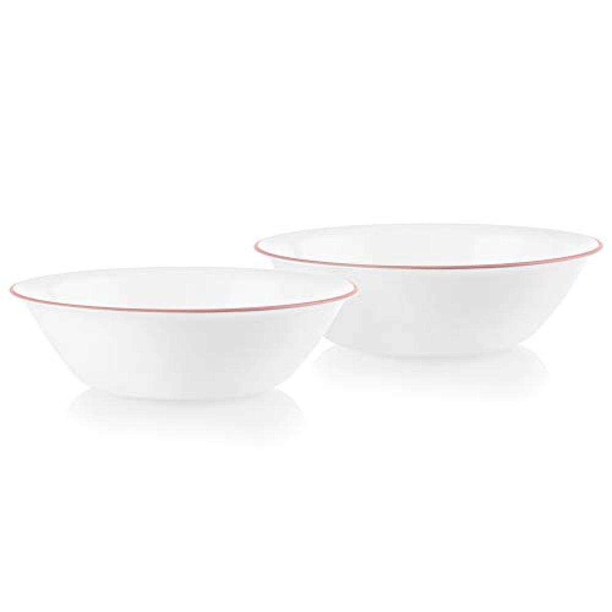 Corelle Versa Bowls - 4 Piece White Dinnerware Set -14