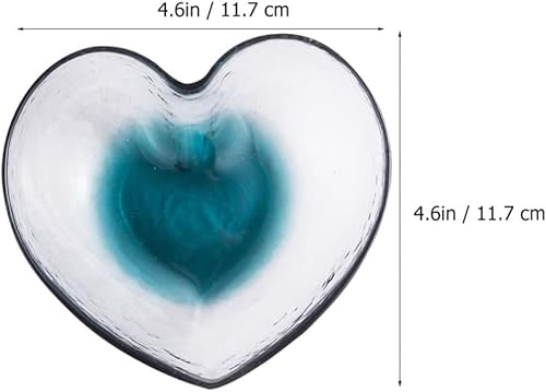 Miniatura 8 de Cabilock Tazón de ensalada Cuenco para servir Frutas Vajilla de vidrio Recipiente de exhibición de alimentos Tazón de postre Tazón de vidrio Soporte