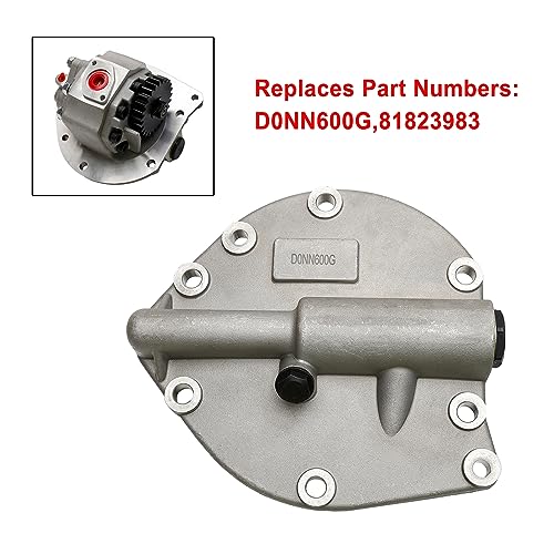 Areyourshop 81823983 D0NN600G Hydraulic Pump for Ford Tractor(s) 5000 5100 5200 7000 7100 7200, for New Holland Tractor(s) 5000 5100 5200 5340 5900 7000 7100 72004