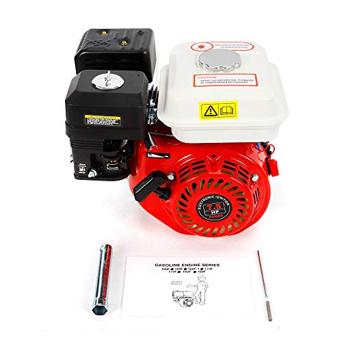 4-takt motor, 7,5 pk, 210 cc, benzinemotor, go kartmotor, vervangingsmotor, trilplaat, benzine, aandrijfmotor, bootmotor… - Afbeelding 5