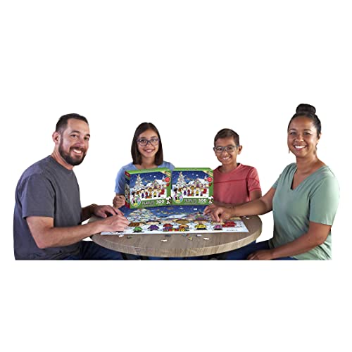 Roseart 8665ZZA Peanuts Light Up - Holiday Gathering - 500 Piece Jigsaw Puzzle thumb #4
